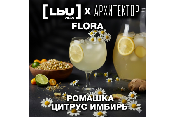 Cordial Lew – Camomille / Citron / Gingembre (1 litre)