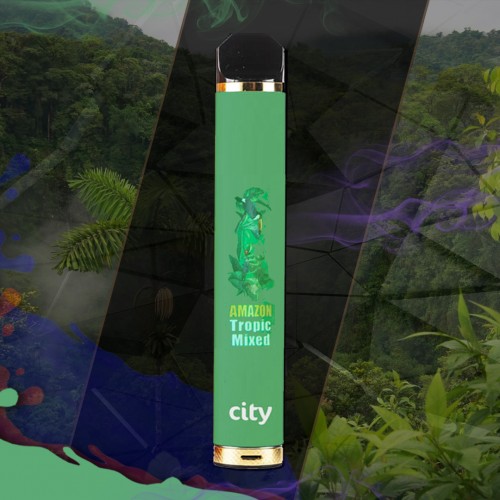 Одноразовое электронное устройство City Highway - Amazon Tropic Mixed (1600 затяжек)