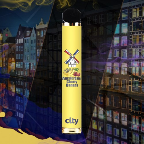 Одноразовое электронное устройство City Highway - Amsterdam Cherry-Banana (1600 затяжек)