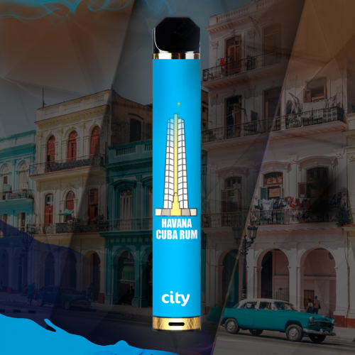 Одноразовое электронное устройство City Highway - Havana Cuba Rum (1600 затяжек)