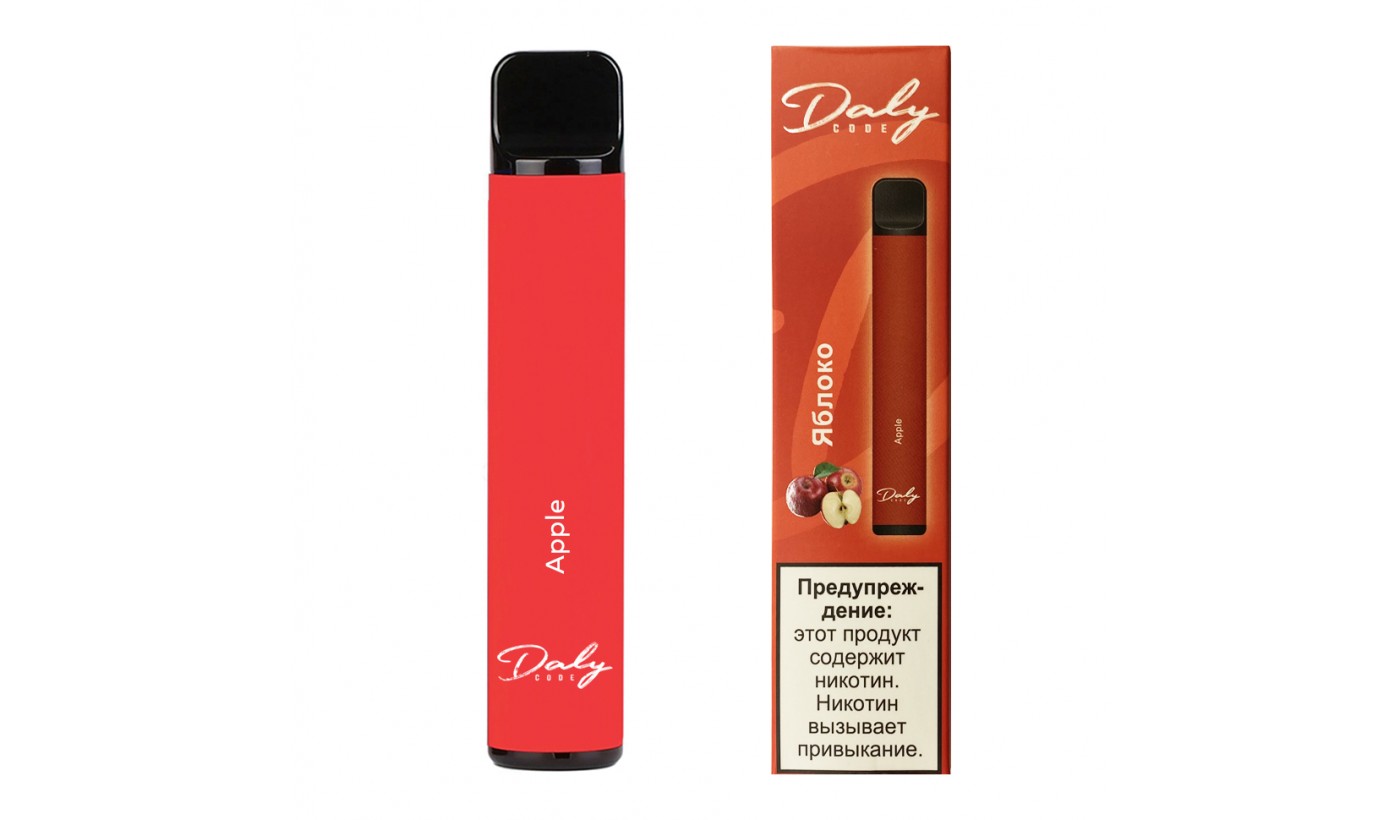 Disposable electronic device Daly Code - Apple (800 puffs)