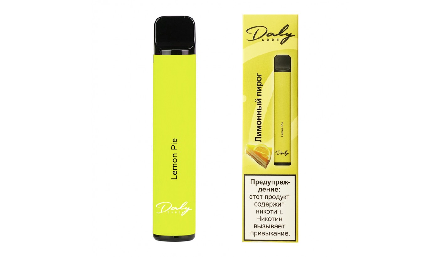 Disposable electronic device Daly Code - Lemon Pie (800 puffs)