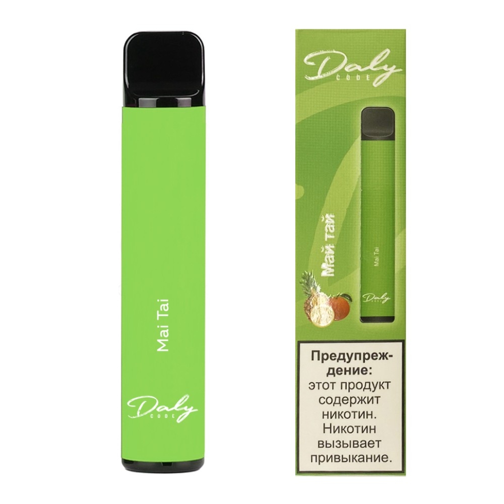 Одноразовое электронное устройство Daly Code - Май Тай (800 затяжек)