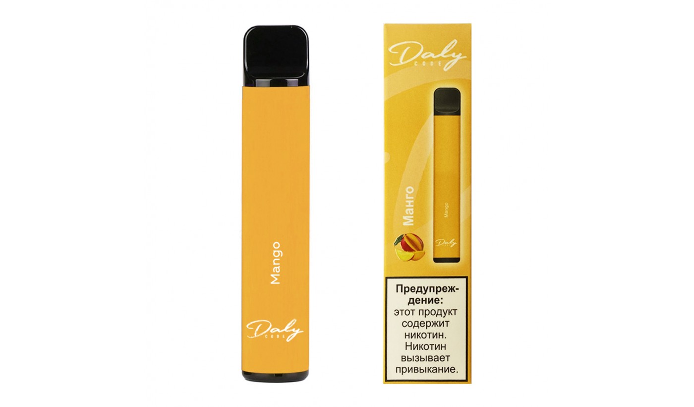 Disposable electronic device Daly Code - Mango (800 puffs)