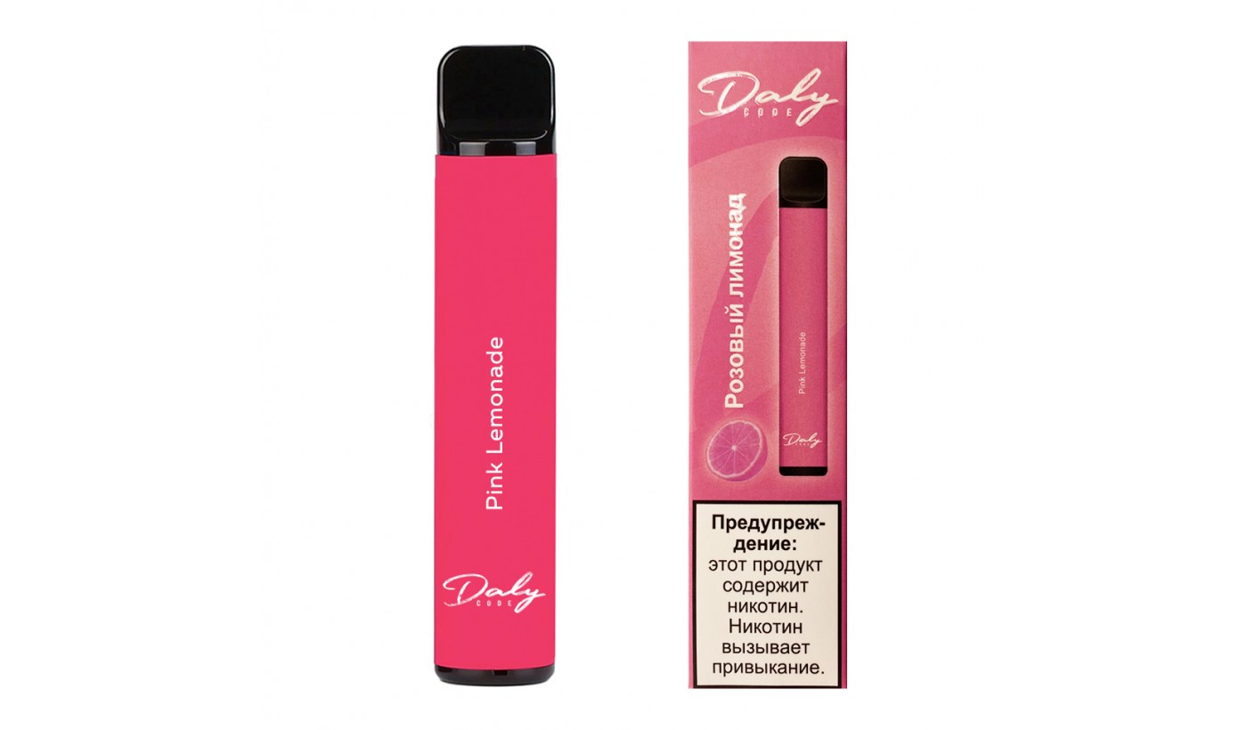 Disposable electronic device Daly Code - Pink lemonade (800 puffs)