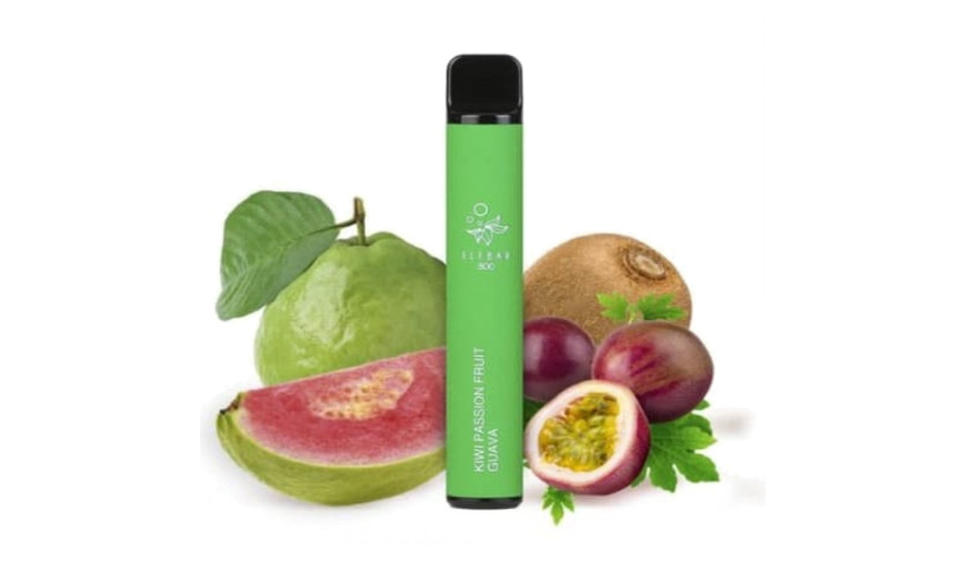 Одноразовое электронное устройство Elf Bar - Kiwi Passion fruit Guava (1500 затяжек)