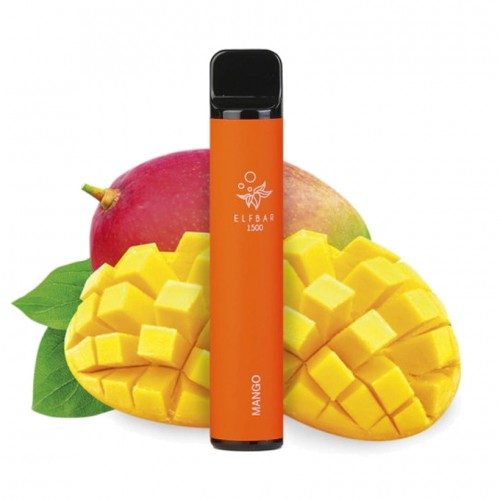 Disposable electronic device Elf Bar - Mango (1500 puffs)