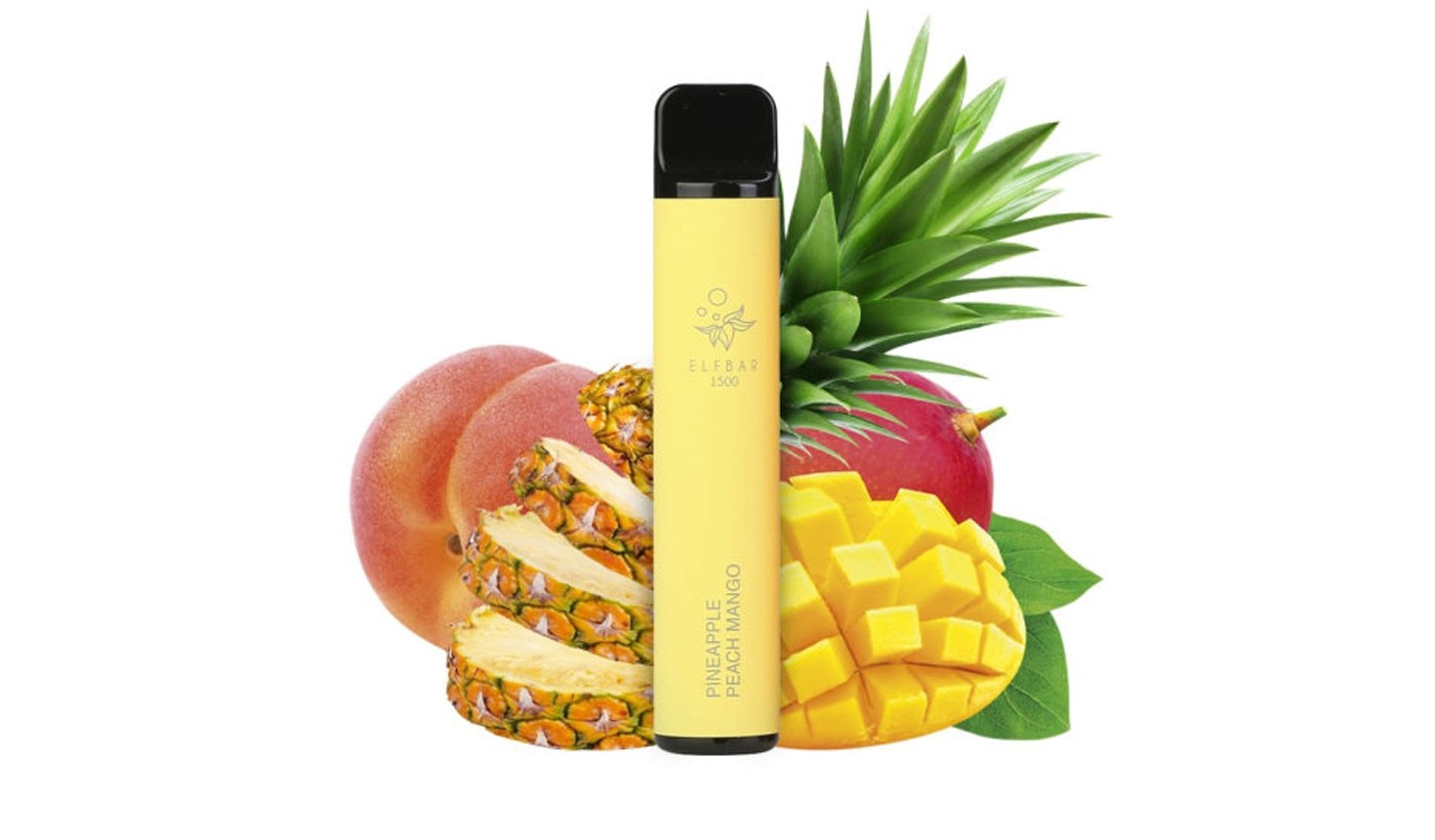 Одноразовое электронное устройство Elf Bar - Pineapple Peach Mango (1500 затяжек)