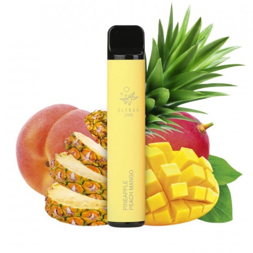 Disposable electronic device Elf Bar - Pineapple Peach Mango (1500 puffs)