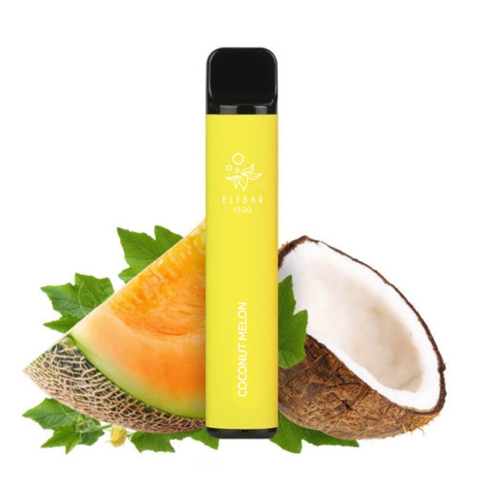 Одноразовое электронное устройство Elf Bar - Coconut Melon (1500 затяжек)