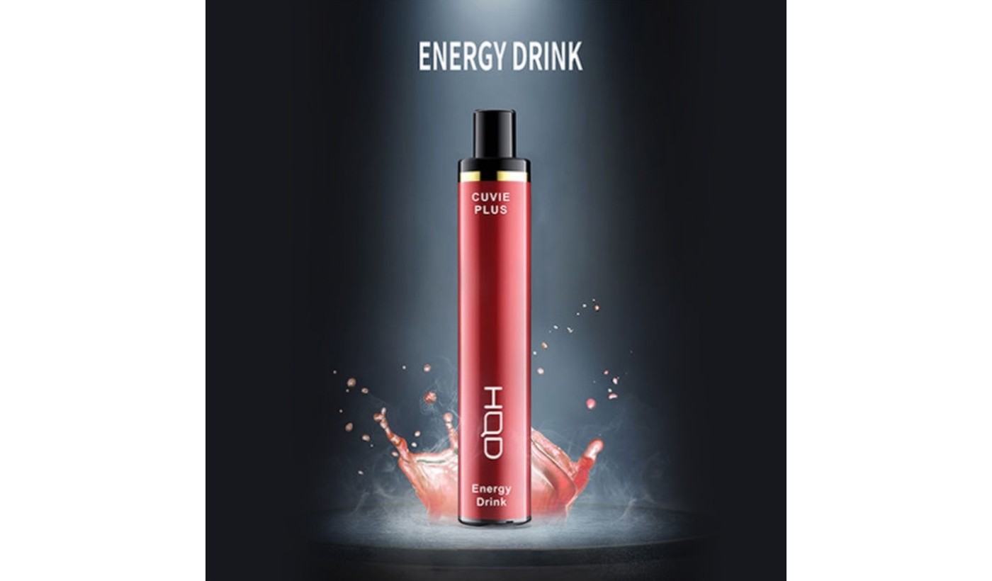 Одноразовое электронное устройство HQD Cuvie Plus - Energy Drink (1200 затяжек)