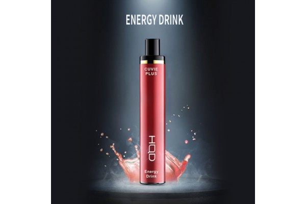 Appareil électronique jetable HQD Cuvie Plus - Energy Drink (1200 bouffées)