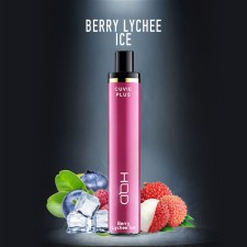 Одноразовое электронное устройство HQD Cuvie Plus - Berry Lychee Ice (1200 затяжек)