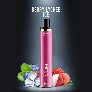 Одноразовое электронное устройство HQD Cuvie Plus - Berry Lychee Ice (1200 затяжек)