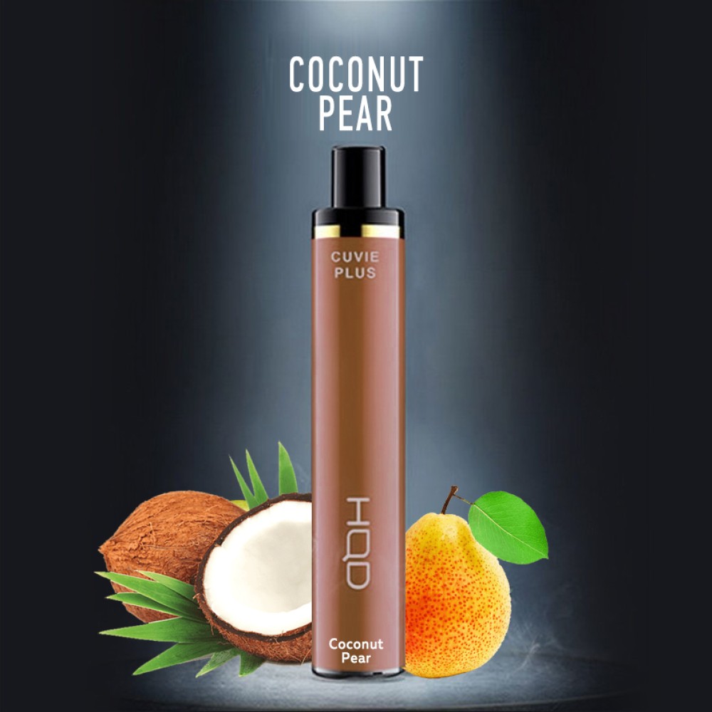 Одноразовое электронное устройство HQD Cuvie Plus - Coconut Pear (1200 затяжек)