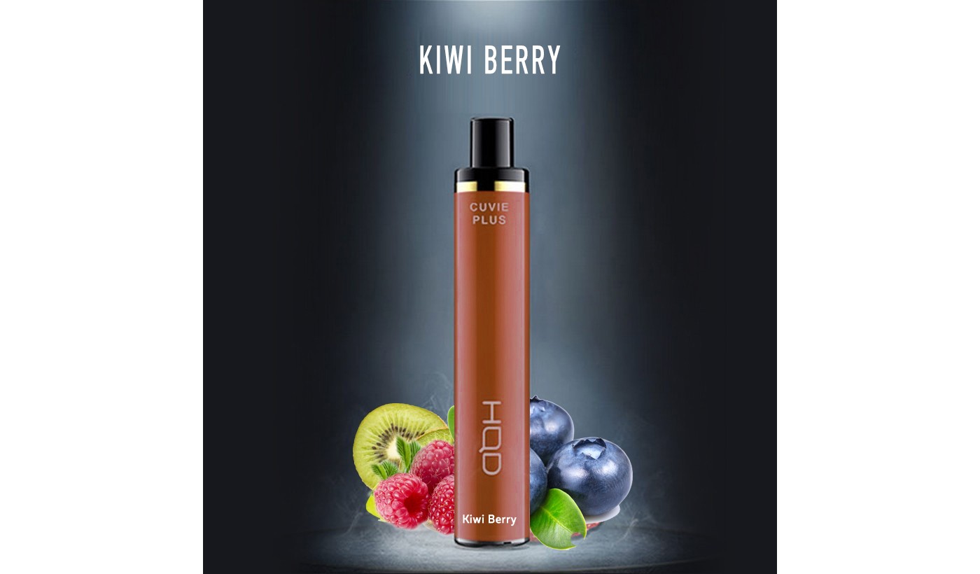 Одноразовое электронное устройство HQD Cuvie Plus - Kiwi Berry (1200 затяжек)