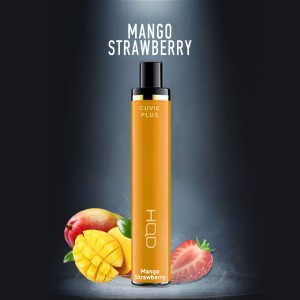 Одноразовое электронное устройство HQD Cuvie Plus - Mango Strawberry (1200 затяжек)