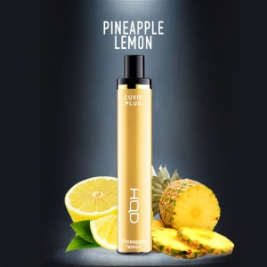 Одноразовое электронное устройство HQD Cuvie Plus - Pineapple Lemon (1200 затяжек)