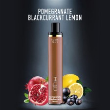 Одноразовое электронное устройство HQD Cuvie Plus - Pomegranate Blackcurrant Lemon (1200 затяжек)