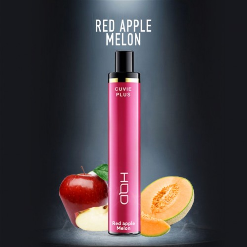 Одноразовое электронное устройство HQD Cuvie Plus - Red apple Melon (1200 затяжек)