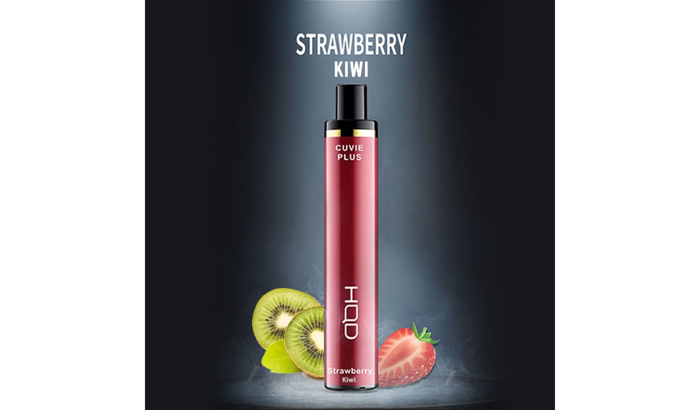 Одноразовое электронное устройство HQD Cuvie Plus - Strawberry Kiwi (1200 затяжек)