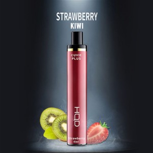Одноразовое электронное устройство HQD Cuvie Plus - Strawberry Kiwi (1200 затяжек)