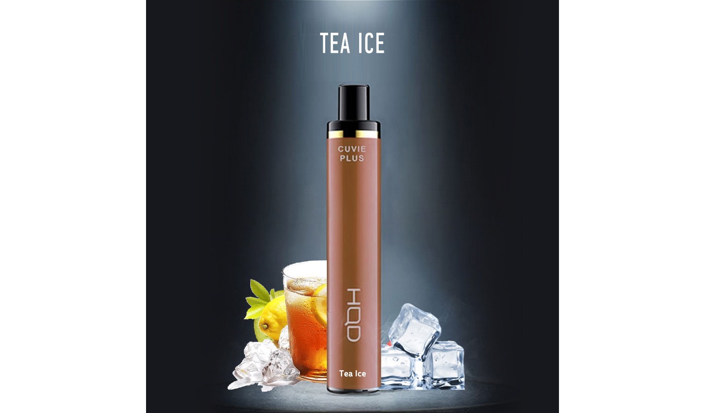 Одноразовое электронное устройство HQD Cuvie Plus - Tea Ice (1200 затяжек)