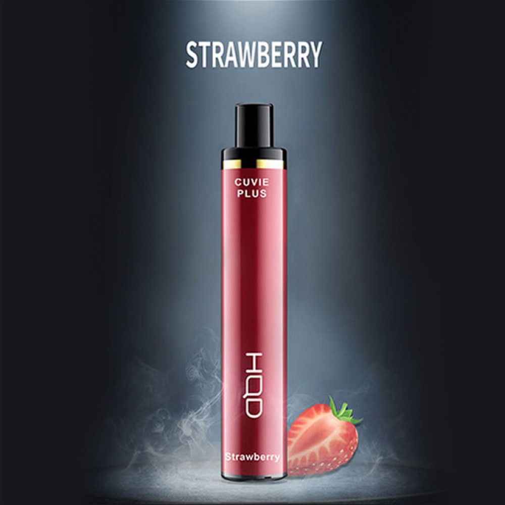 Одноразовое электронное устройство HQD Cuvie Plus - Strawberry (1200 затяжек) Одноразовое электронное устройство HQD Cuvie Plus - Strawberry (1200 затяжек)