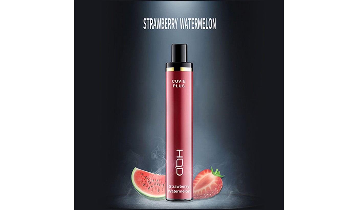 Appareil électronique jetable HQD Cuvie Plus-Strawberry Watermelon (1200 bouffées)