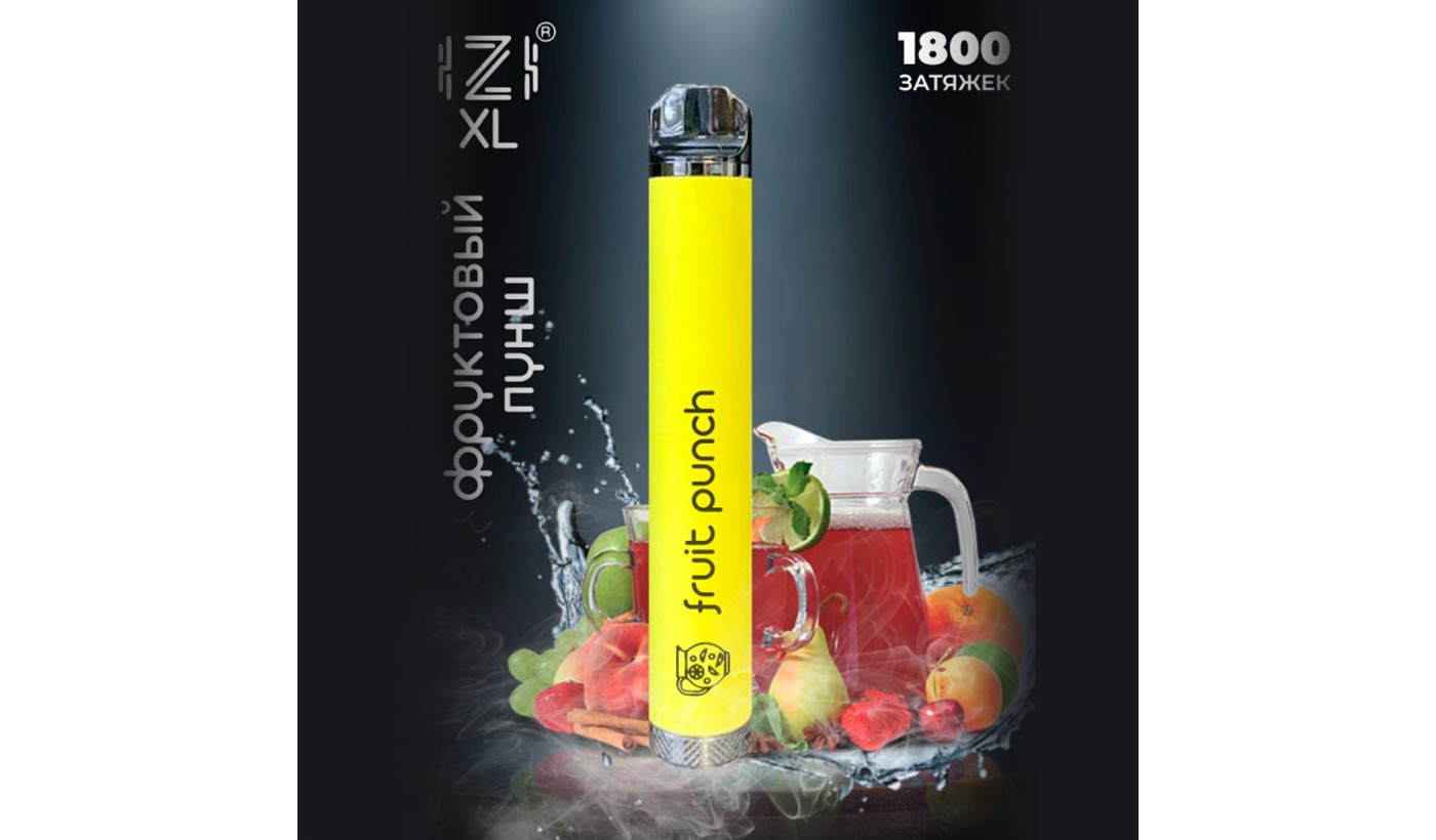 Einmaliges elektronisches Gerät Izi XL - Fruit Punch (1800 Züge)