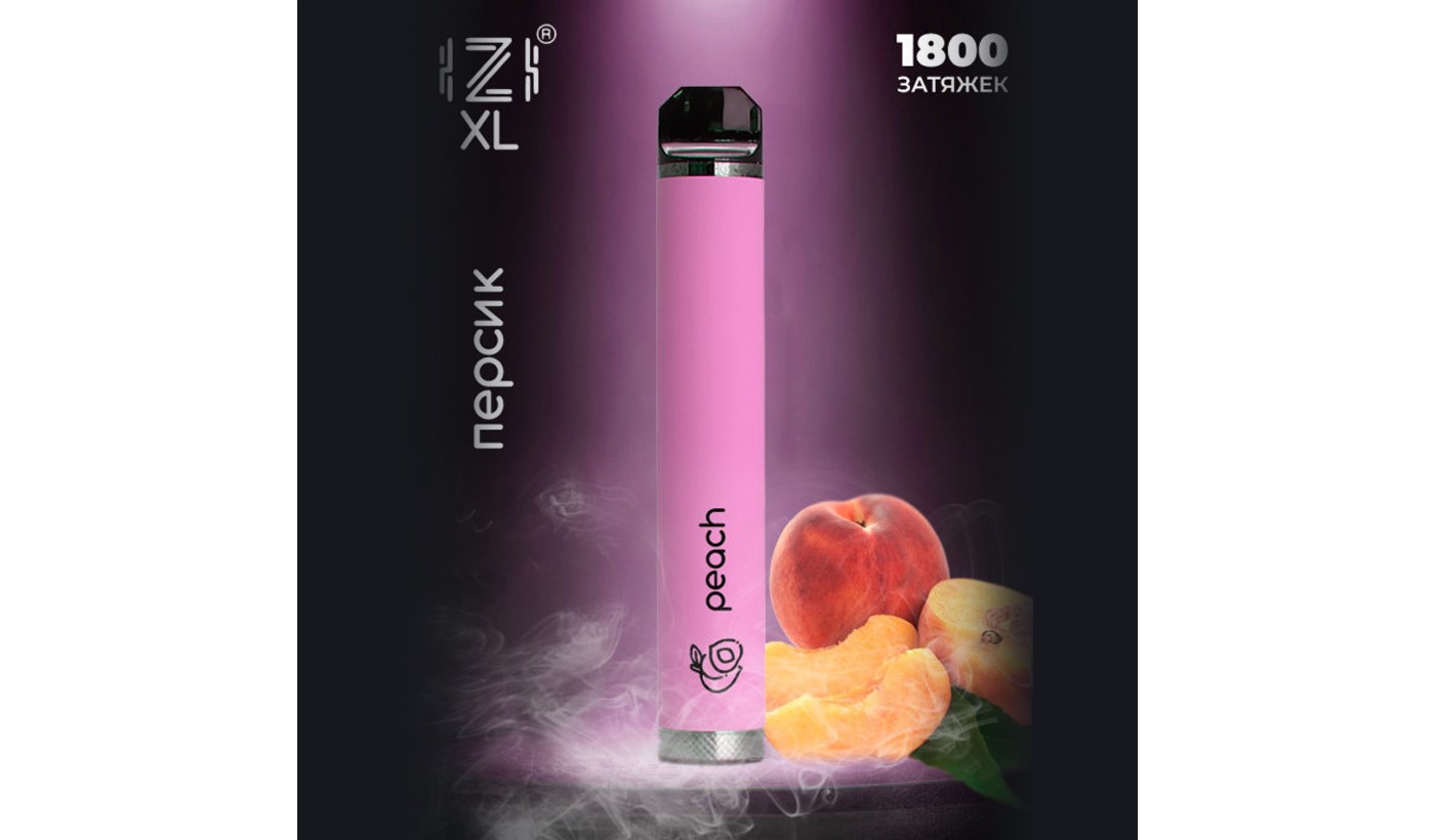 Izi XL - Peach disposable electronic device (1800 puffs)