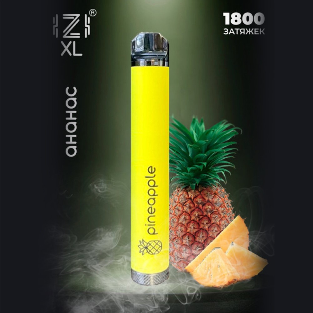 Одноразовое электронное устройство Izi XL - Pineapple (1800 затяжек)