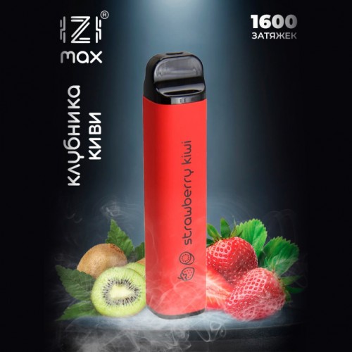 Одноразовое электронное устройство Izi MAX - Strawberry Kiwi (1600 затяжек)