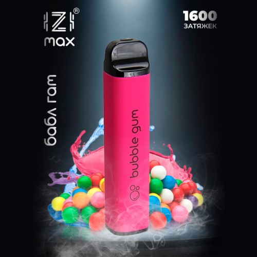 Одноразовое электронное устройство Izi MAX - Bubble Gum (1600 затяжек)