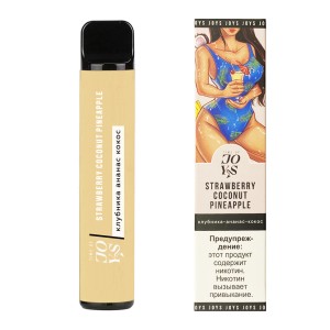 Одноразовое электронное устройство Joys - Клубника-Кокос-Ананас (800 затяжек)