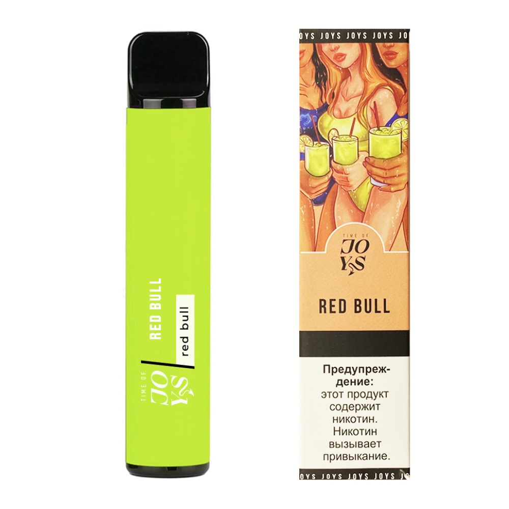 Одноразовое электронное устройство Joys - Ред Булл (800 затяжек)