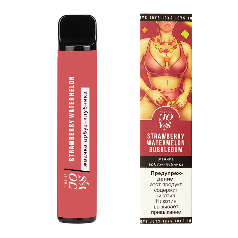 Одноразовое электронное устройство Joys - Арбузно-клубничная жвачка (800 затяжек)