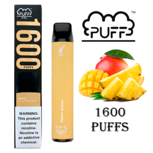 Одноразовое электронное устройство Puff XXL - Манго-Ананас (1600 затяжек)