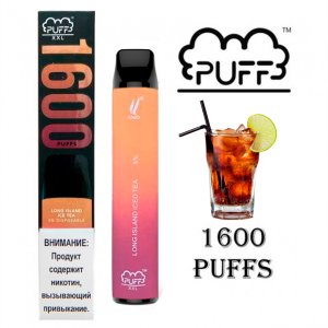 Одноразовое электронное устройство Puff XXL - Лонг-Айленд (1600 затяжек)