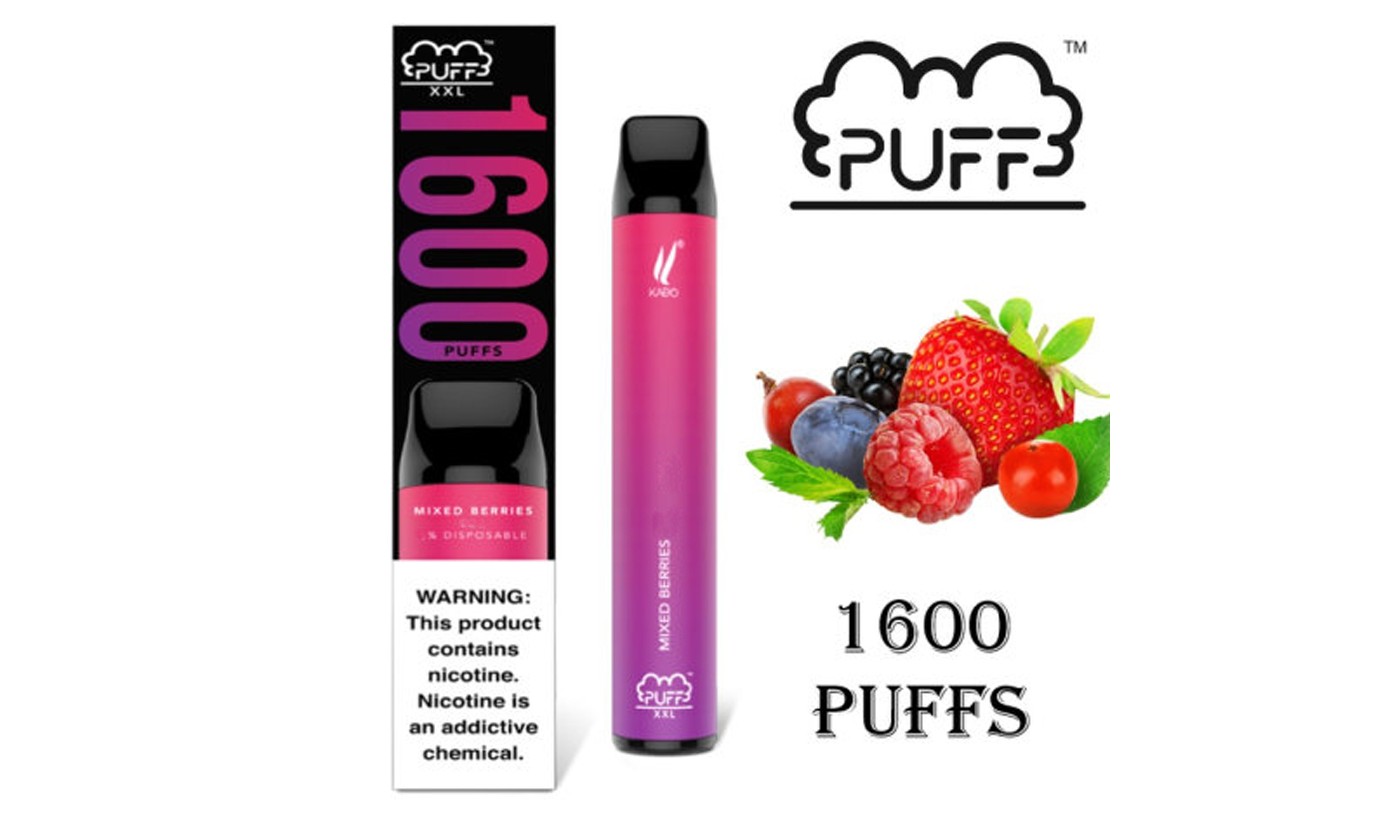 Disposable Electronic device Puff XXL - Fruit Mix (1600 puffs)