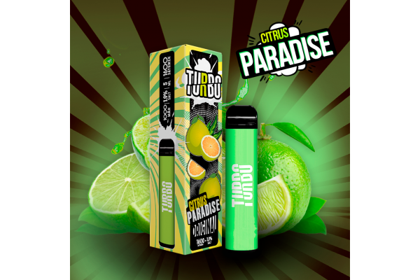 Одноразовое электронное устройство Turbo - Citrus Paradise (1600 затяжек)