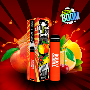 Одноразовое электронное устройство Turbo - Fresh Boom (1600 затяжек) Одноразовое электронное устройство Turbo - Fresh Boom (1600 затяжек)
