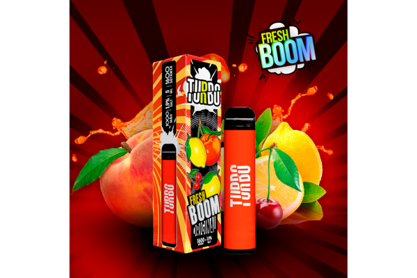 Disposable electronic device Turbo - Fresh Boom (1600 puffs)