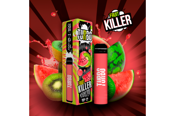 Disposable electronic device Turbo - Fruit Killer (1600 puffs)