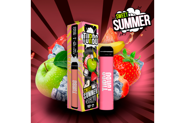 Disposable electronic device Turbo - Sweet Summer (1600 puffs)