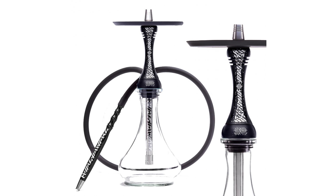 Narguilé Alpha Hookah x Artist Collection (Black matte)