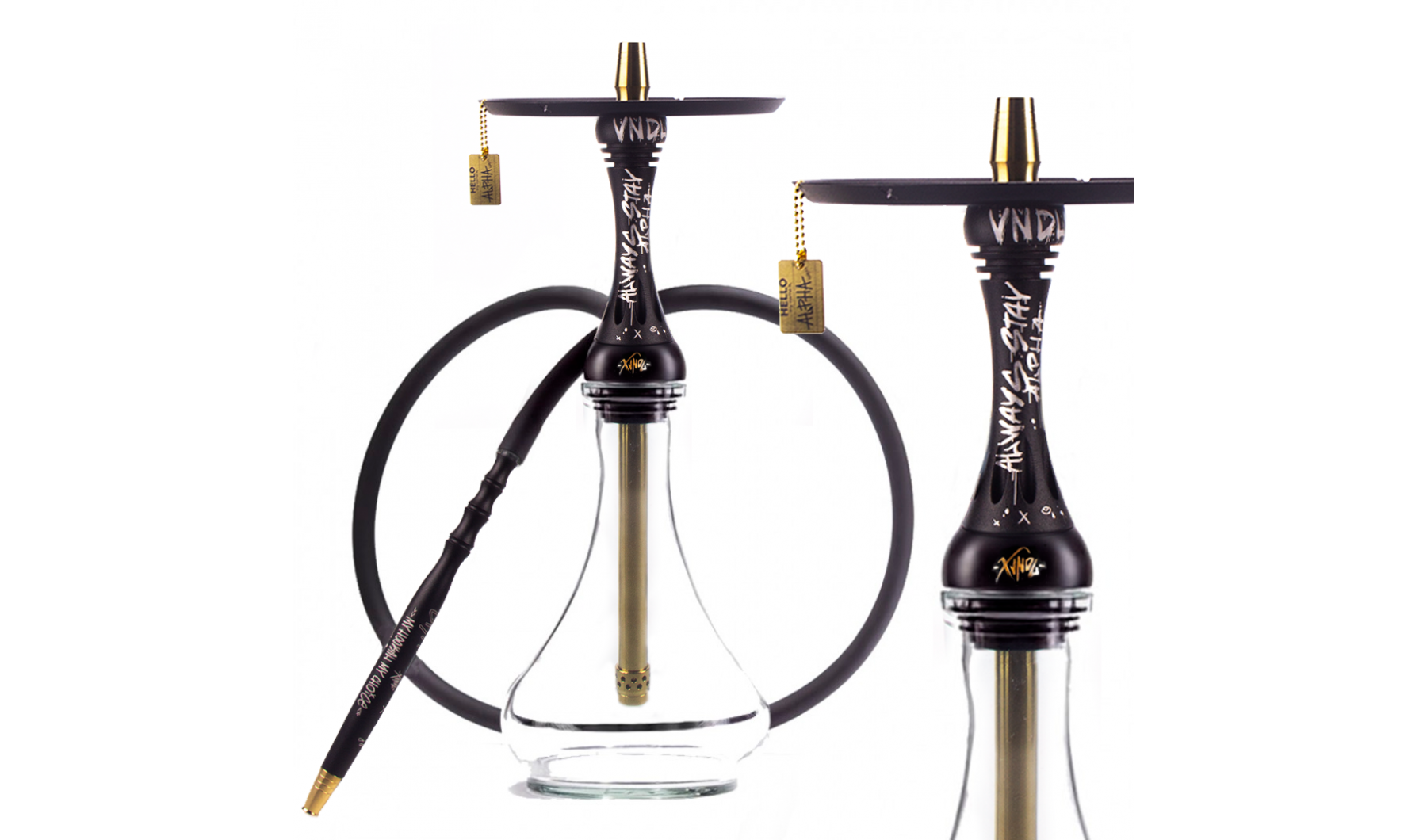 Купить Кальян Alpha Hookah X VANDAL (Jet black) в Минске МЯТА x ARMA