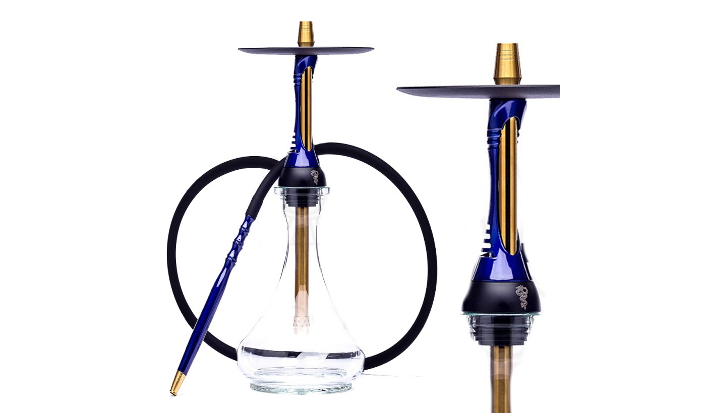 Narguilé Alpha Hookah s (Dark blue)