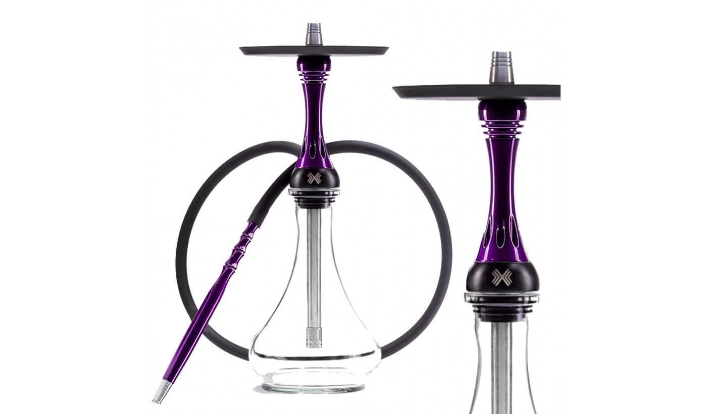 Narguilé Alpha Hookah X (Purple)