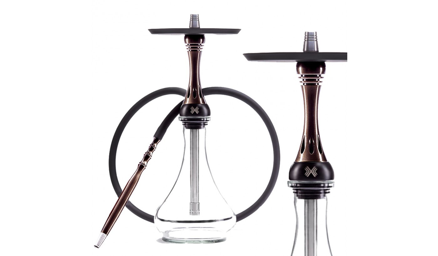 Narguilé Alpha Hookah X (Bronze)